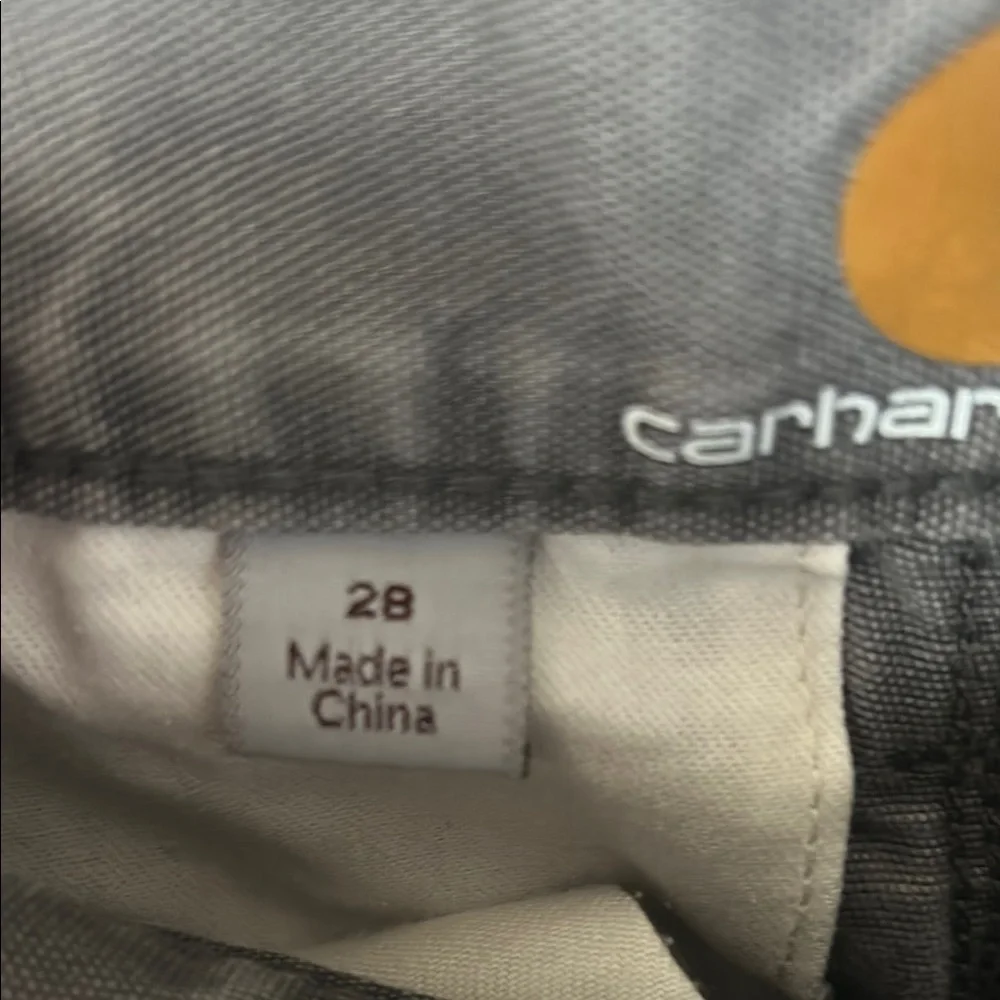 Carhartt Men's Charcoal Cargo Shorts